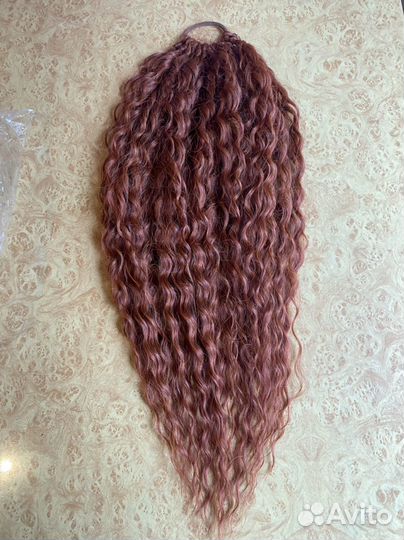 Шиньон резинка, парик