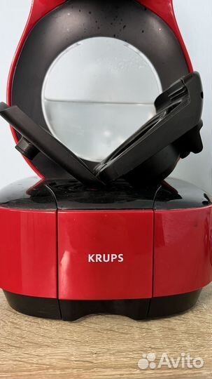 Капсульная кофемашина Krups, красный