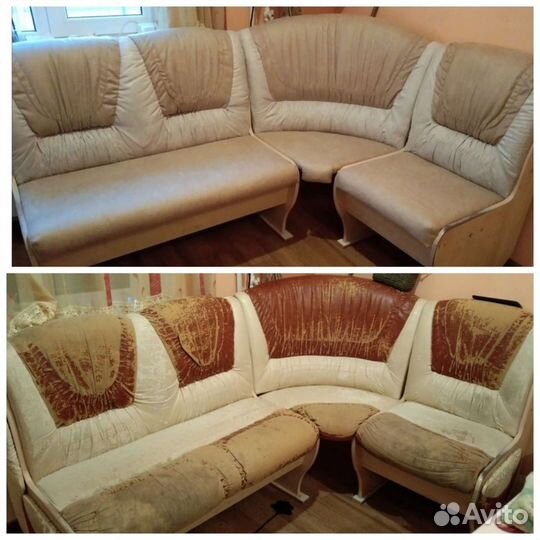 Перетяжка и ремонт мягкой мебели