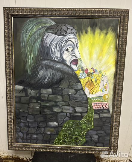 Картина на холсте портрет