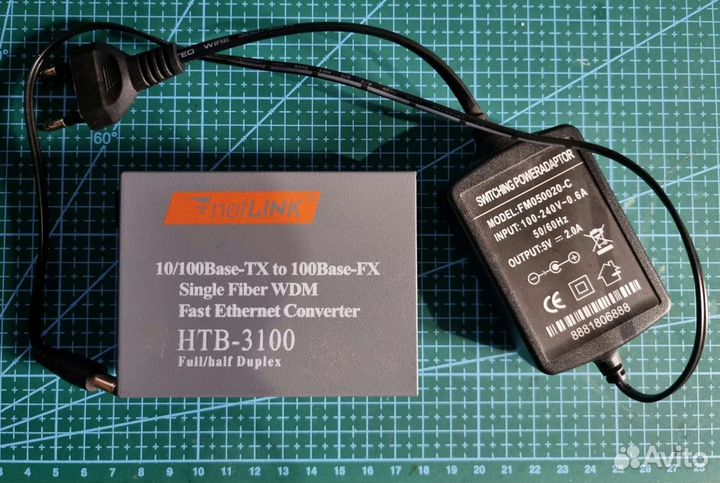 Медиаконвертер (роутер, трансивер)