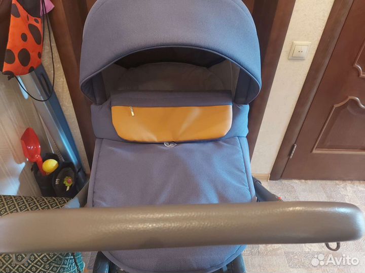Коляска Riko Vario 2 в 1, 05 Denim