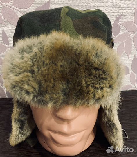 Barts Авиатор шапка камуфляж(54-56) мех искусствен