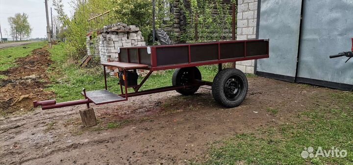 Прицеп мотоблочный усиленный