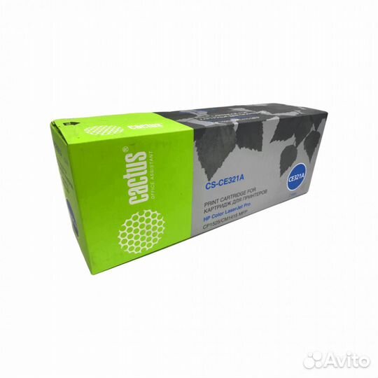 Картридж CE321A голубой