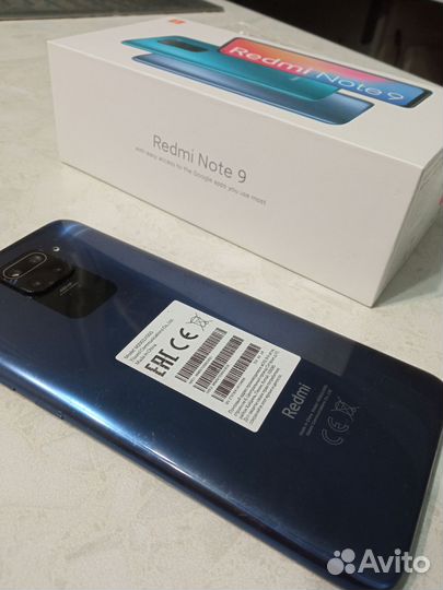 Xiaomi Redmi Note 9, 4/64 ГБ