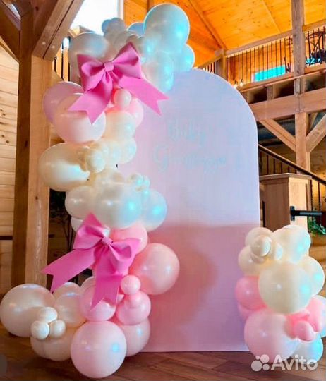 Фотозона с бантами