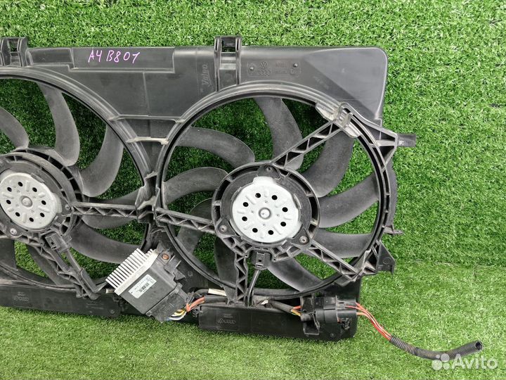 Диффузор радиатора вентиляторы Audi Q5 8R A4 B8 8K