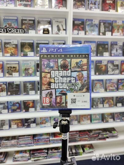 Grand theft auto V диск PS4/PS5