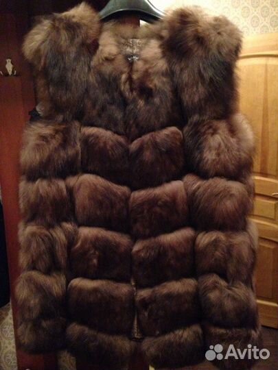 Жилет из песца