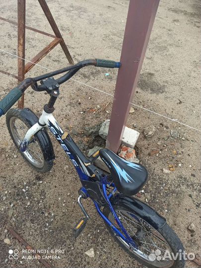 Детский велосипед бу 16