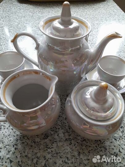 Чайно кофейный сервиз фарфор