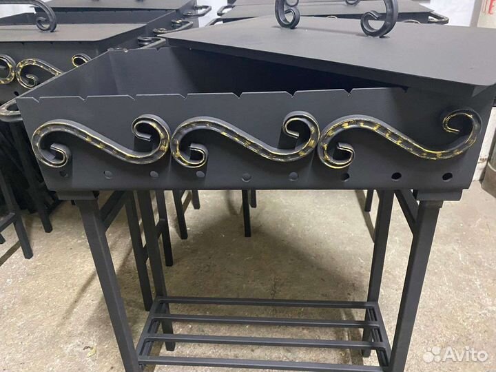 Мангал разборный кованый