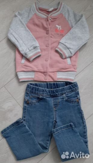 Детские вещи пакетом на девочку