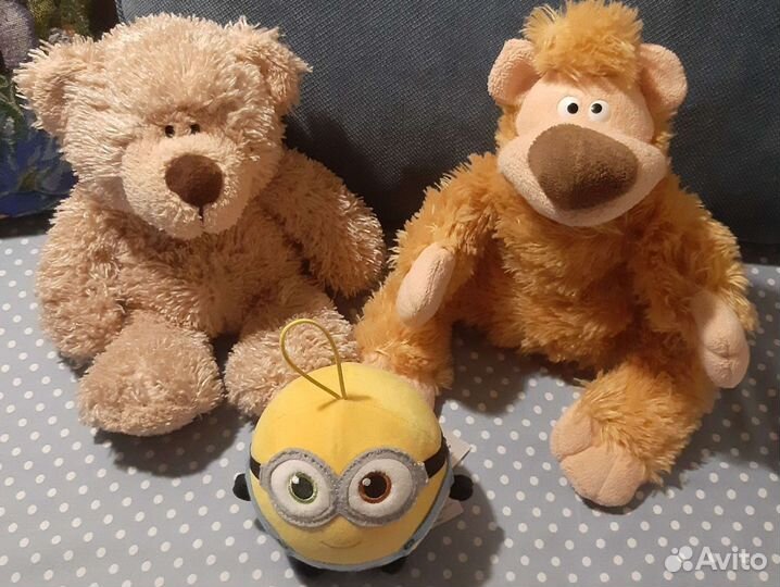 Мягкие игрушки 3шт