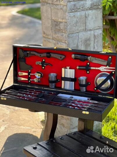 Нож шашлычный набор