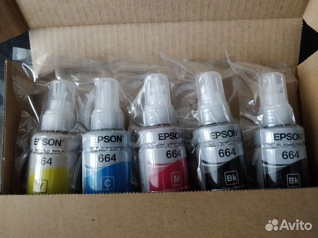 Чернила оригинальные Epson L1300 (комплект)