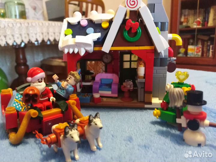 Конструктор рождественский домик