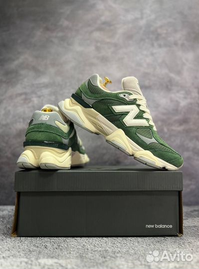 Кроссовки New balance 9060 green LUX качество