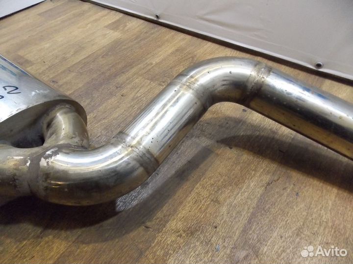 Задняя часть выхлопной системы