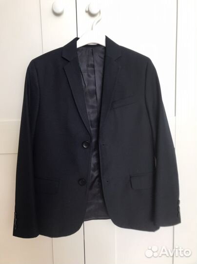 Пиджак школьный для мальчика 122