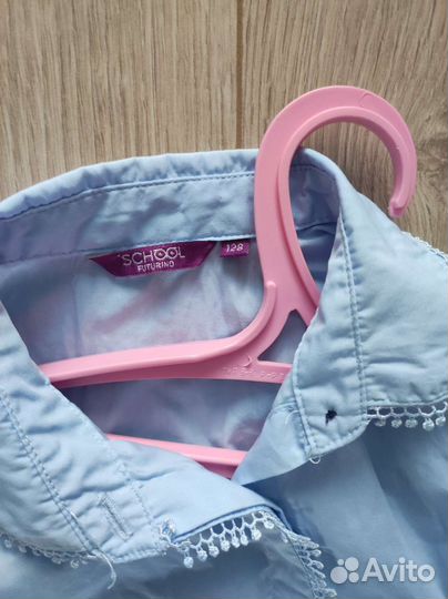 Школьная блузка 128