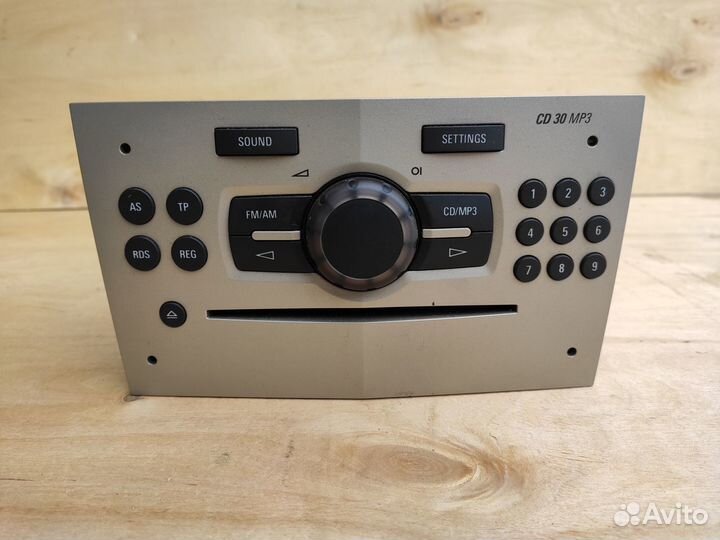 Магнитола CD30MP3 Aux Delphi Satin Stone Corsa D