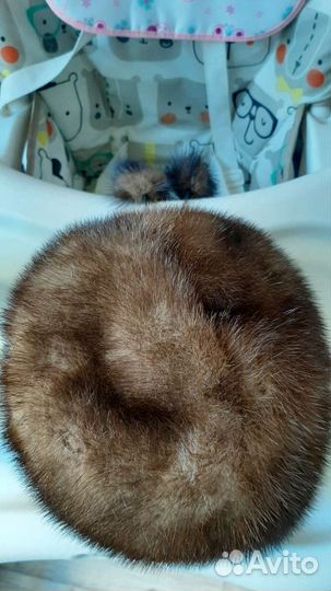 Шапка норковая женская