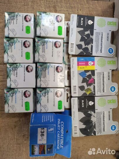 Картриджи HP,canon,epson,brother