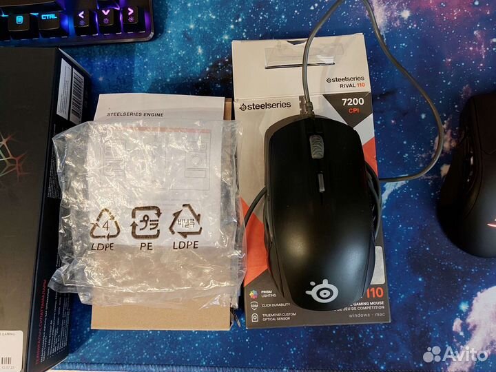 Игровая мышь SteelSeries Rival 110
