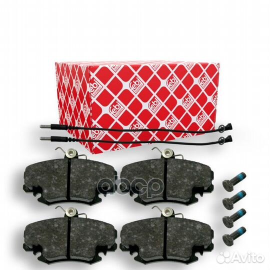 Колодки тормозные дисковые 16191 Febi