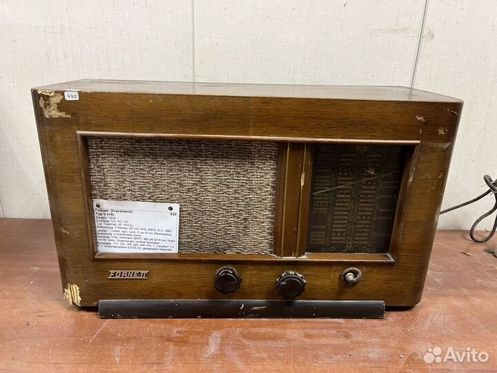 Ламповый приёмник Fornett Type V. 224