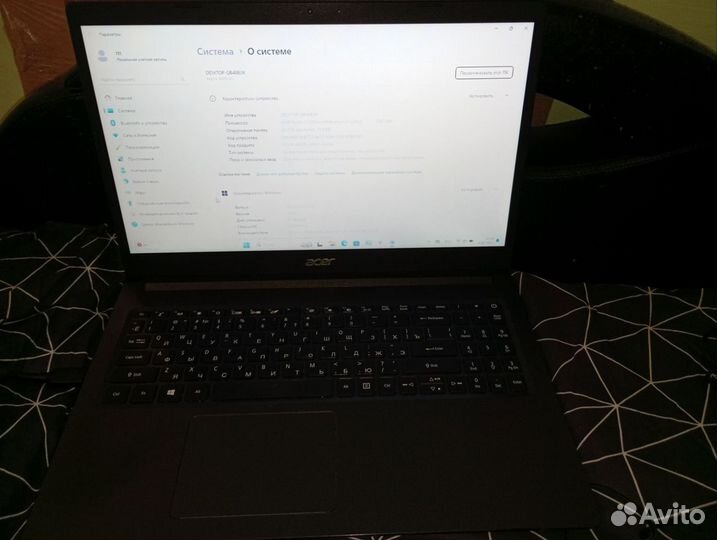 Ноутбук acer aspire 3 (Ryzen 3 3250u,20gb,ssd 256g