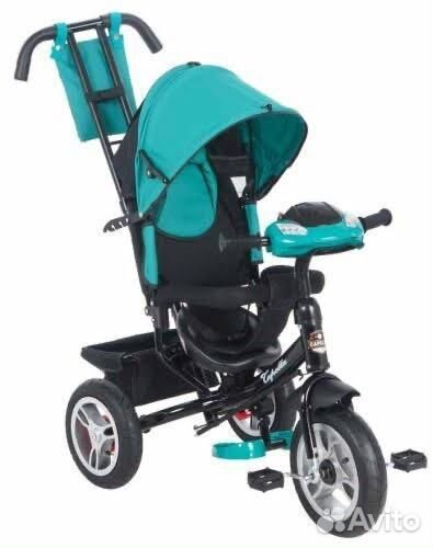 Велосипед с родительской ручкой