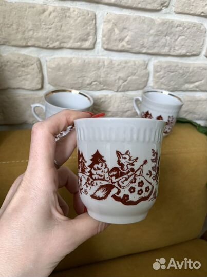 Винтаж СССР Кружки детские