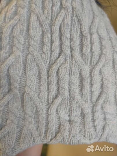 Зимние шапки для девочки 50-52 р