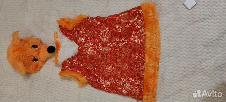 Новогодний костю лисички