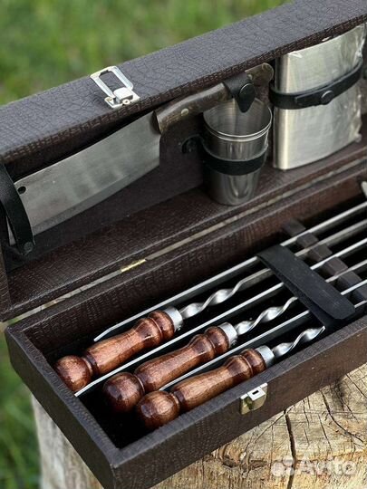 Шашлычный набор в кейсе