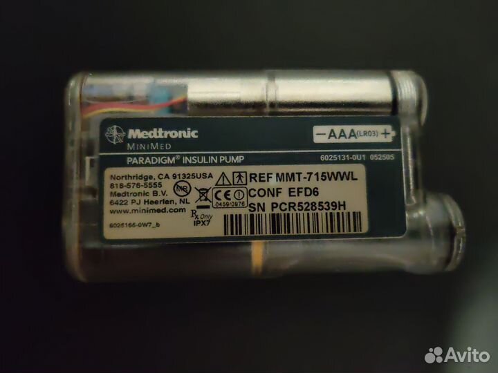 Инсулиновая помпа Medtronic MMT-715WWL