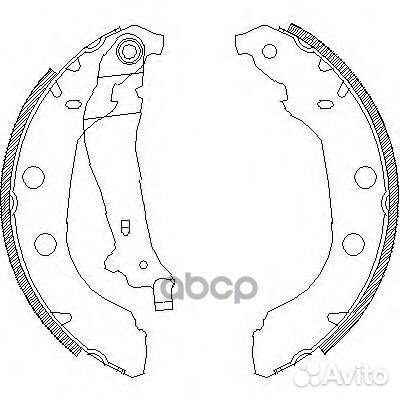 Колодки тормозные 409200 Remsa