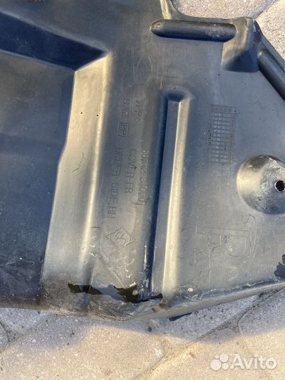 Пыльник двигателя правый nissan almera classic