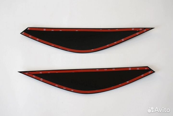 Реснички на фары для Nissan Wingroad 2002-2005