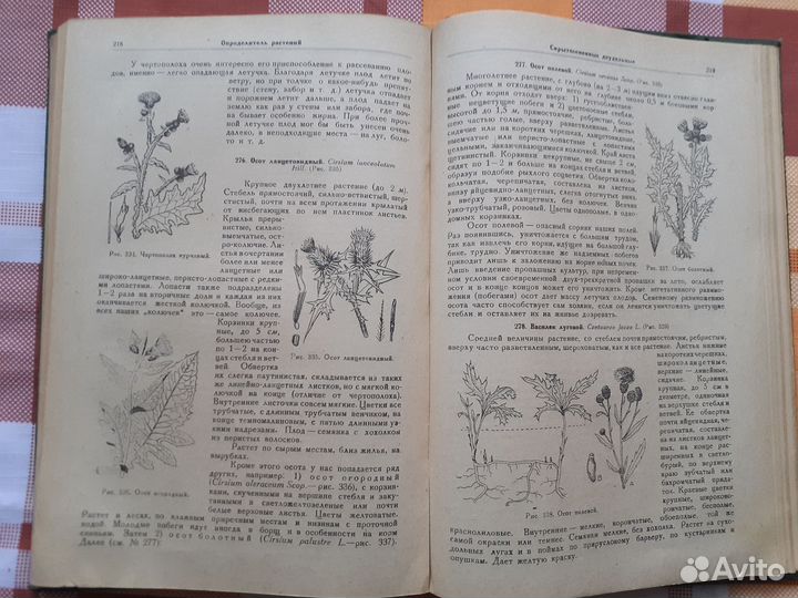 Книга-Определитель растений. Проф.Я.Я.Алексеев