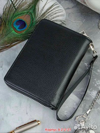 Кошелек портмоне мужской кожаный