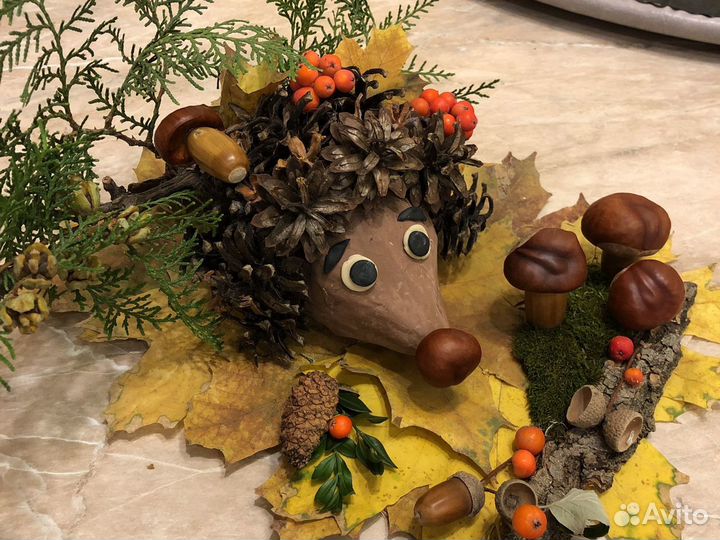 Осенняя поделка в садик школу