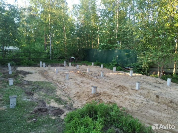 Фундамент жб сваи