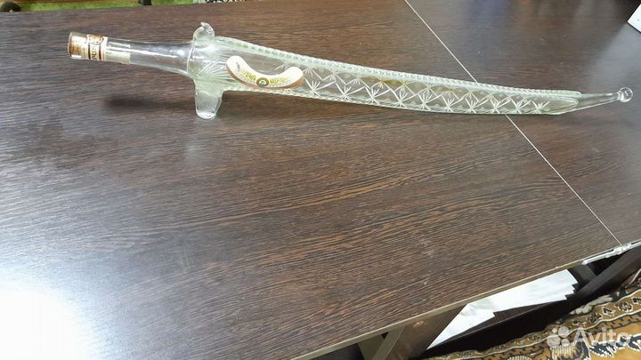 Сувенирная ёмкость для вина на 1 литр, длина 80см