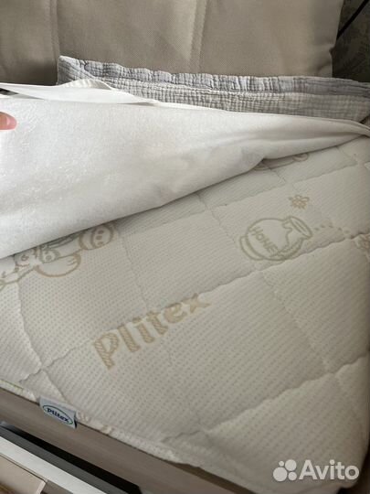 Матрас детский 120 60 plitex