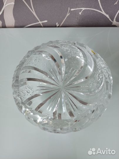 Салатница хрустальная (СССР)
