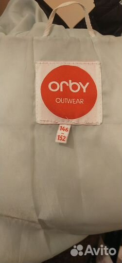 Куртка весна/осень для девочки 146 152 Orby